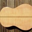 Curly Maple back